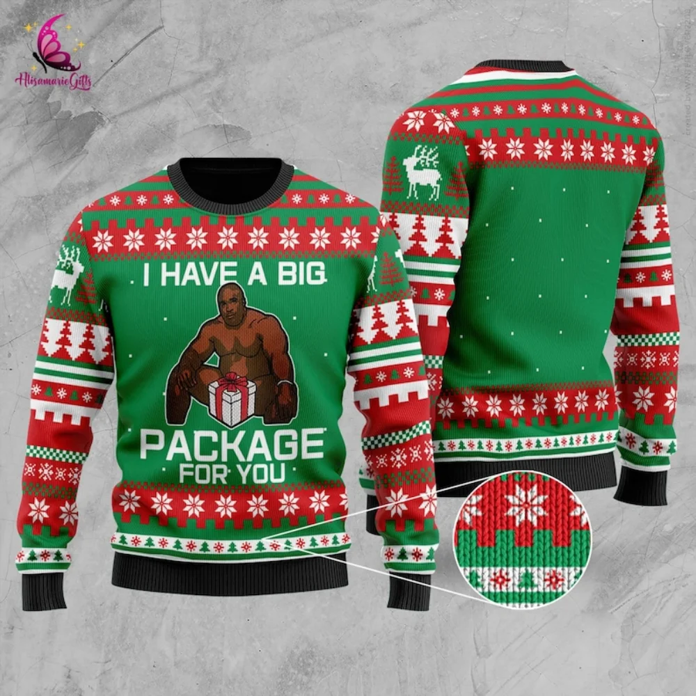 New Big Pack Barry Wood Meme Ugly Christmas Sweater Spring Fall Men's 3D jumper Top Fashion Couple Crewneck Kids Sweatshirt 3d