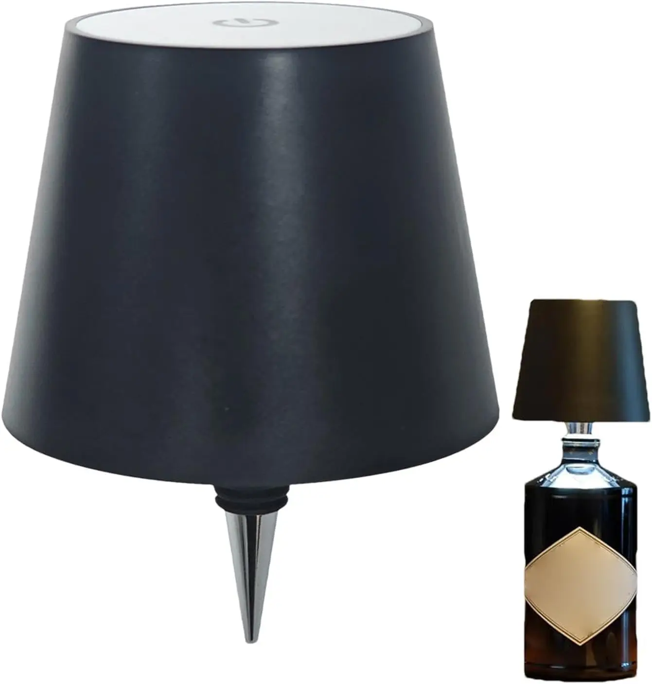 

Wireless Wine Bottle Light Head, Portable LED Wireless Bottle Lamp with Modes Light Dimming Pridola, Rechargeable Control Wine