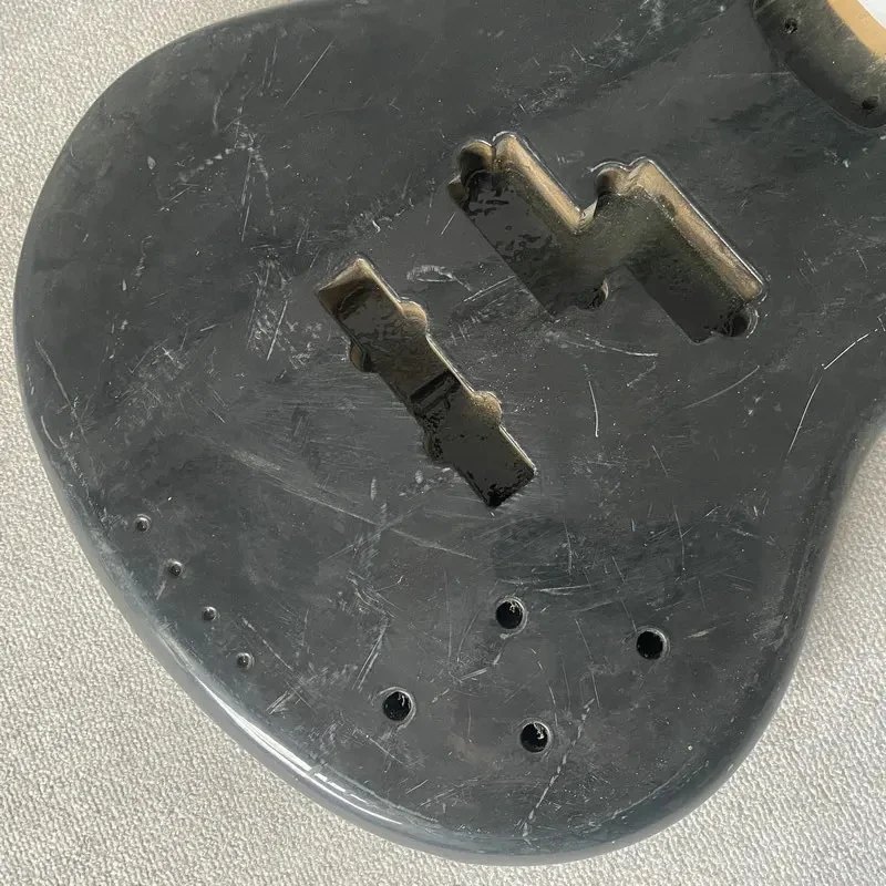 JB516 Active PJB  4 String Electric Guitar Bass Body Black Color Solid Wood Right Hand DIY&Replace Parts Special Offer