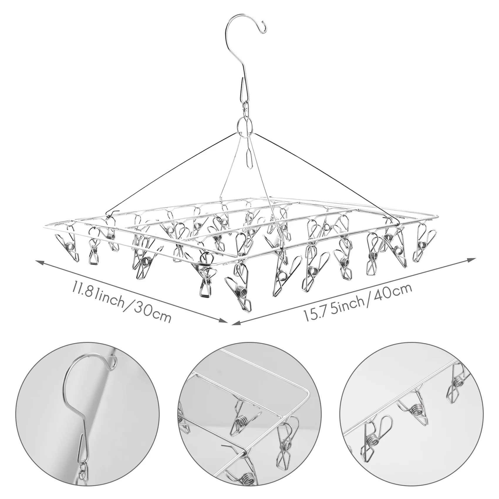 

Стойки для сушки носков, вешалка для капель, прямоугольная с 30 шт., прищепки для дома и улицы, веревка для белья, подвесная сушилка, прищепки для сушки ребенка