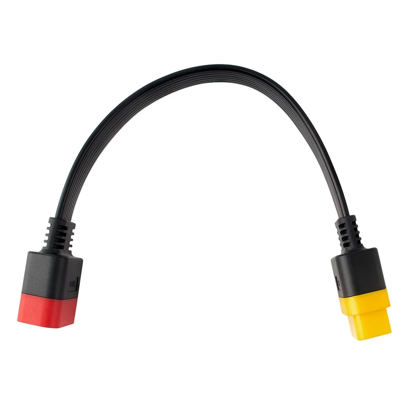 Nieuwe Obd Obd2 Verlengkabel Connector Voor Launch X431 V/Easydiag 3.0/Mdiag/Golo Belangrijkste 16Pin man-vrouw Kabel 36Cm