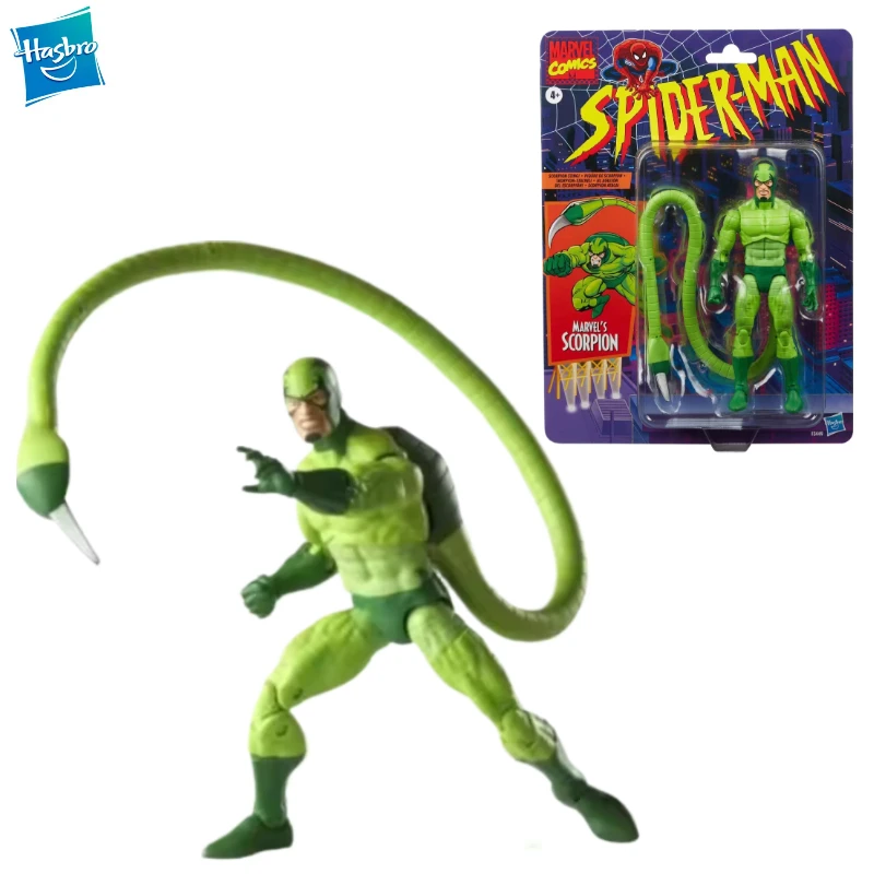 New Original Hasbro Marvel Legends Series SPIDER MAN Scorpion Action Figure Model Toys