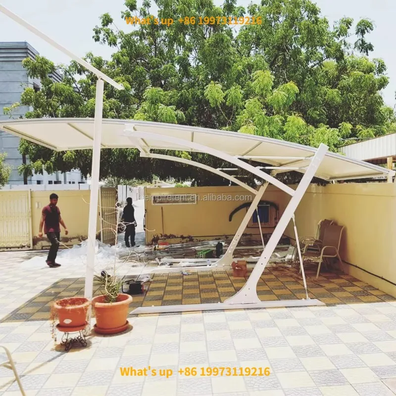 2026 hot sale Selling Modern Membrane Structure Luxury Carport