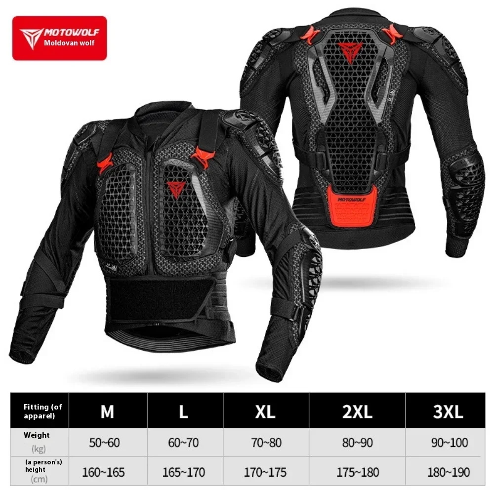 

Motorcycle riding anti-drop armor pants shoulder elbow pads outdoor off-road racing armor vest motorcycle armor
