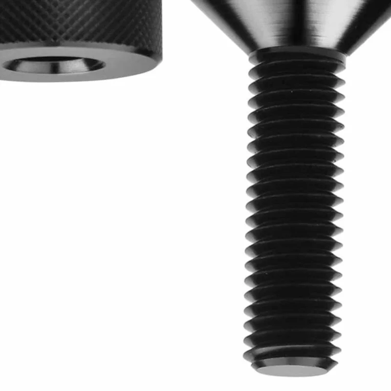 2 uds brida 2 agujeros Pin 1 1/8 pulgadas de diámetro pasador de alineación de brida de aleación de aluminio para orificios de perno de 3/8 a 1,0 pulgadas