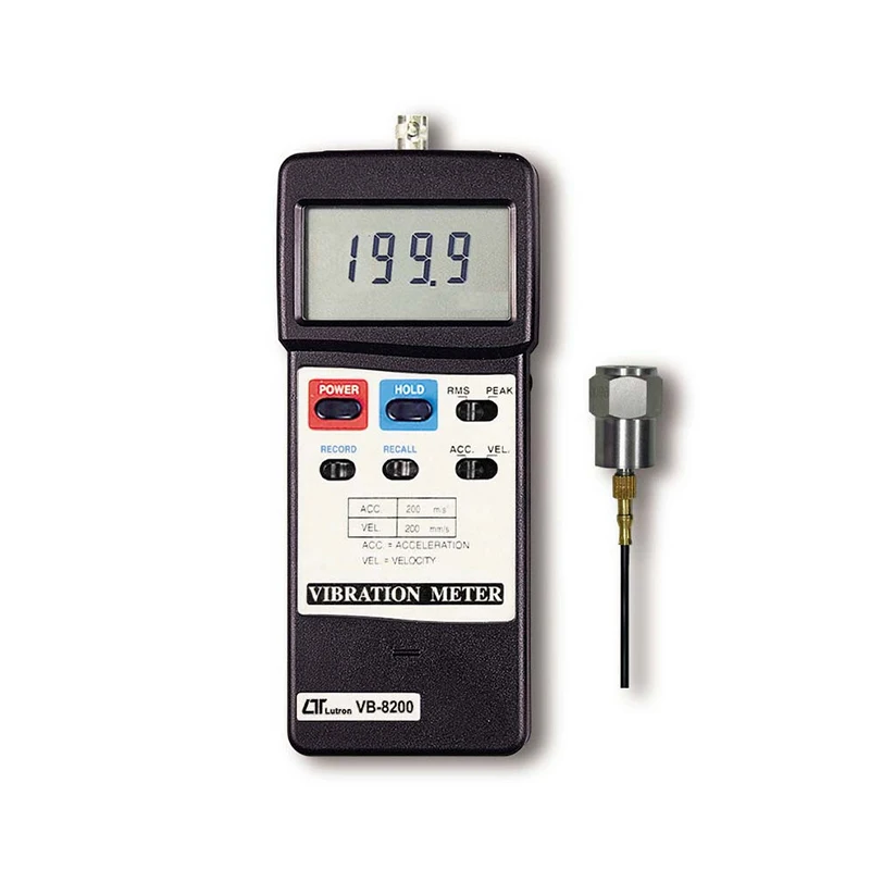 

Brand LUTRON VB-8200 VIBRATION METER Frequency range 10 Hz - 1 kHz, sensitivity relative meet ISO 2954