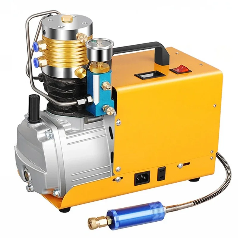 High pressure pump 30mpa high pressure pump 40mpa small single cylinder water-cooled electric air pump
