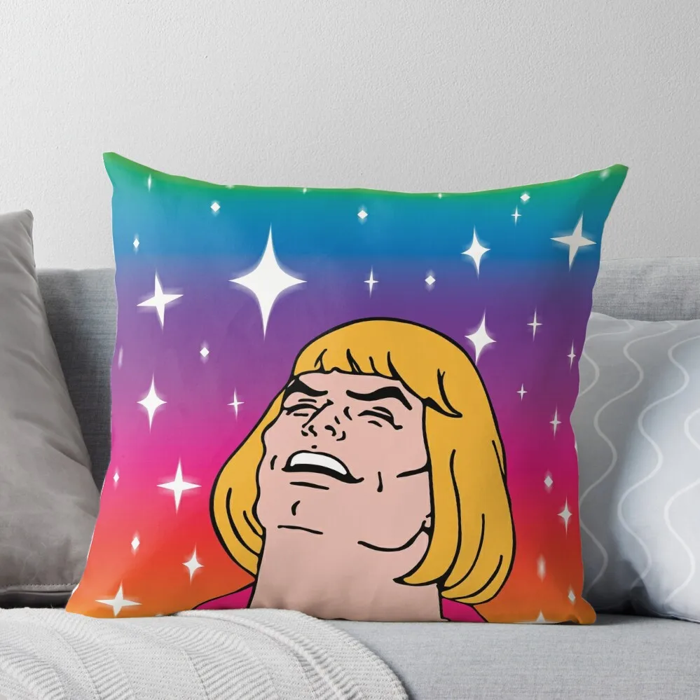 

He-man - What's Goin' On!! Throw Pillow autumn pillowcase Sofa Covers