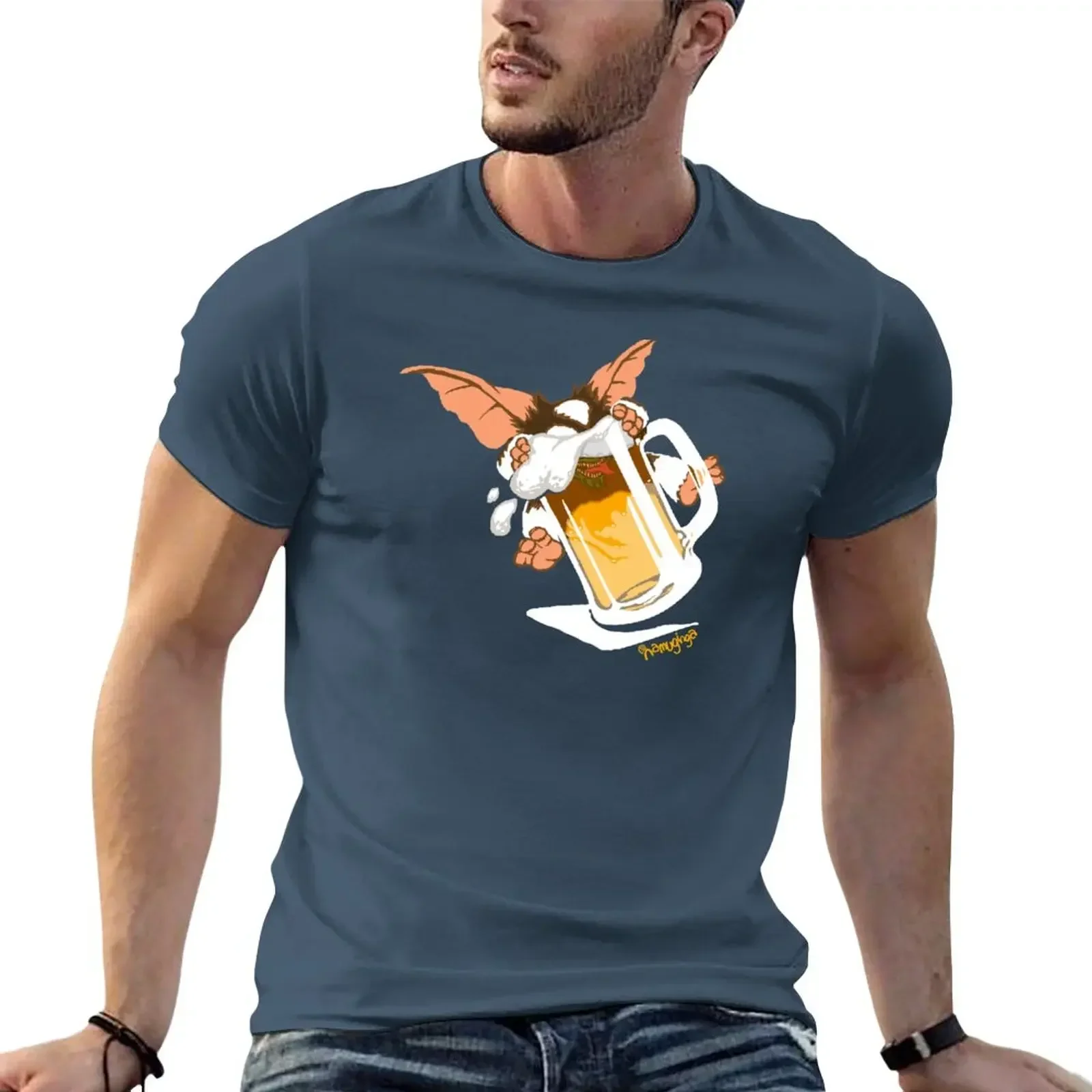 

Don't get him wet! T-Shirt plus size tops cute clothes summer top plain t shirts men