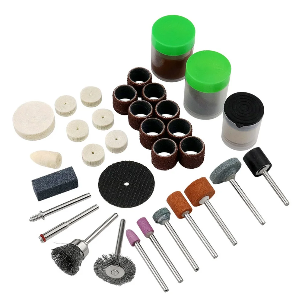 electric-sanding-disc-rotary-tool-accessory-set-drill-bit-kit-grinding-head-polishing-wheel-for-wood-metal-engraving-sanding-too