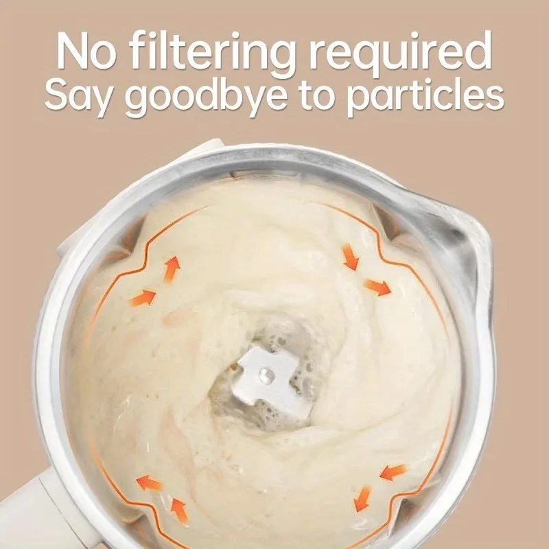 with Heating Function  Soybean Milk Maker - Wall Breaking Technology for Easy Nutritious Beverage Preparation at Home