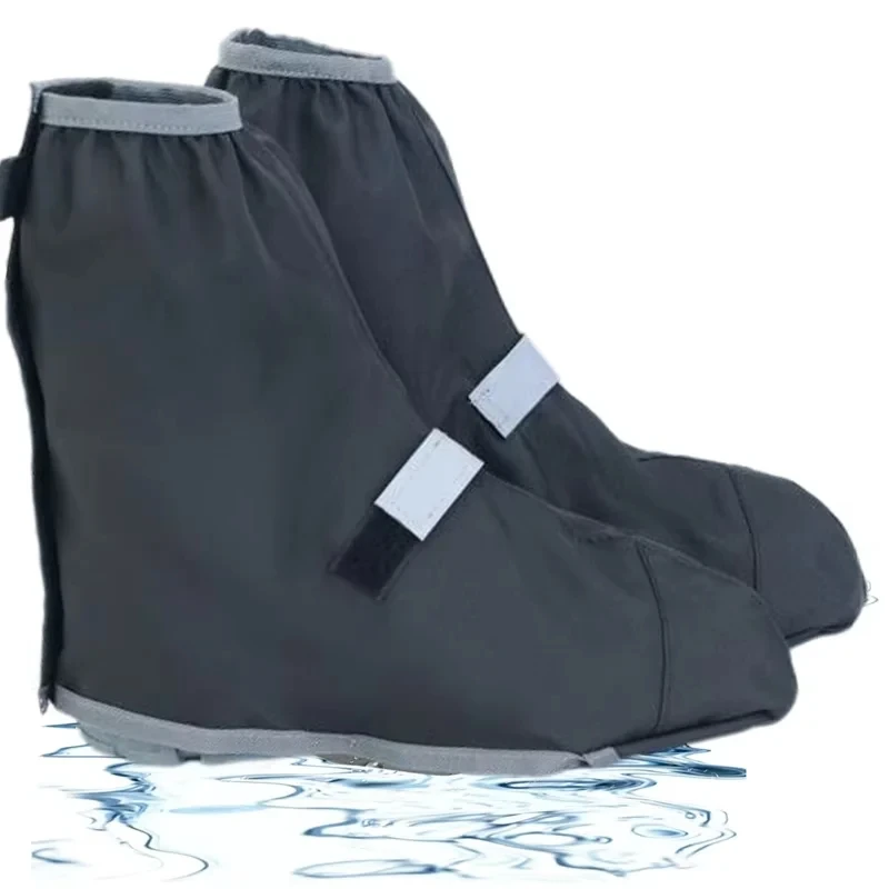 

Outdoor Mountain Climbing, Hiking, Snow Covers, Motorcycle Outdoor Protective Equipment, Rain Boots, Shoe Covers, Zippers, Black