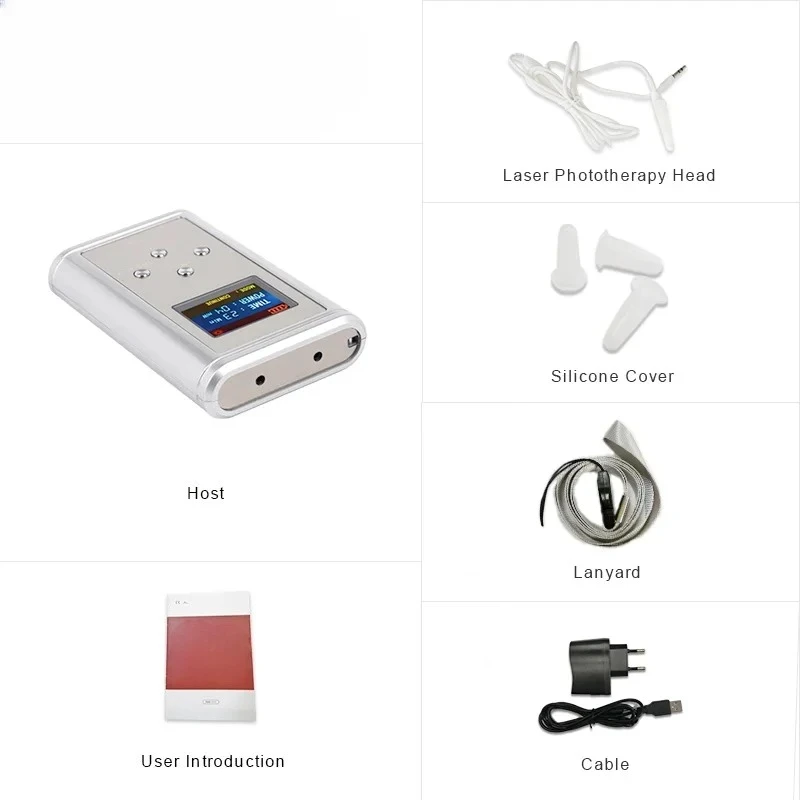 New  para el cuidado de la salud suave 650nm aparato de bioterapia tratamiento de rinitis alérgica