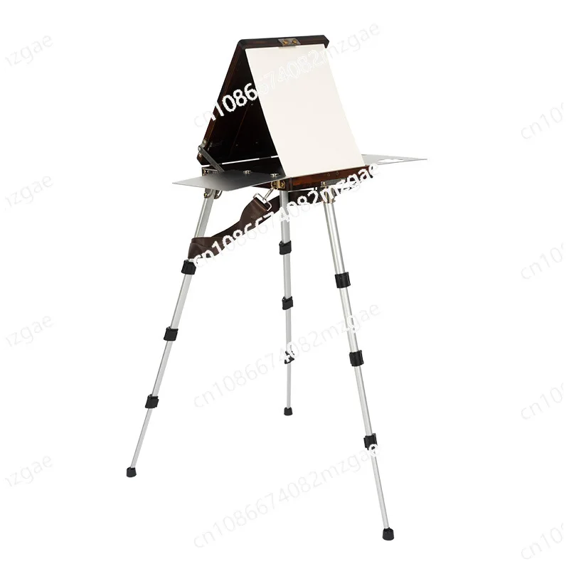 

Oil painting box Aluminum alloy painting box Sketching portable tie rod Oil painting box Portable oil stand Sketch