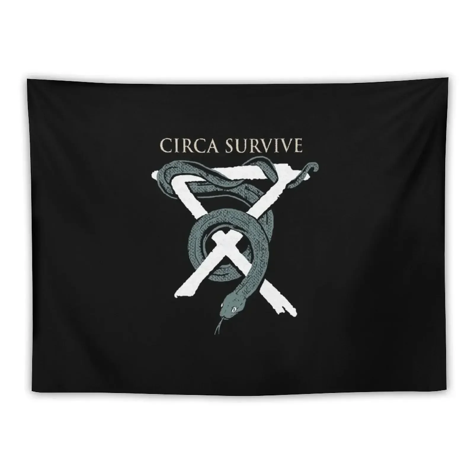 Circa Survive - Graphic Design Shirt Tapestry Decorations For Your Bedroom Room Decor Korean Style Room Ornaments Tapestry