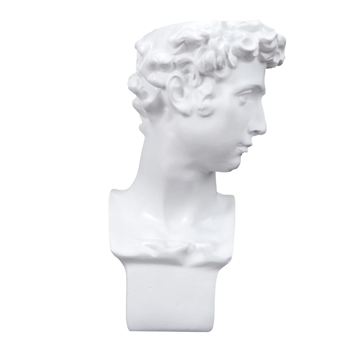 

1Pcs White Resin Makeup Brush Storage Box Creative Sculpture Multifunctional Artistic Furniture Decoration Home