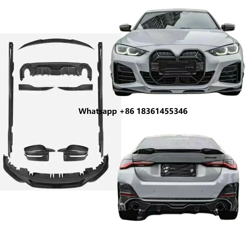 

Premium-Grade FOR 4 Series I4 G26 High-Strength Dry Carbon Fiber Body Kit