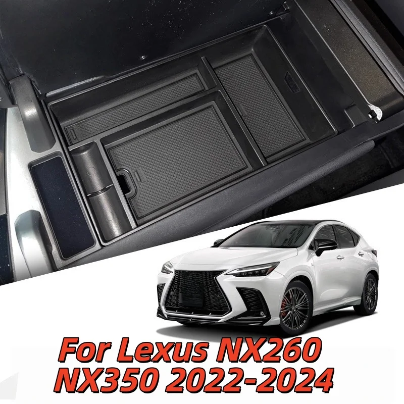 Car Central Control Armrest Box Storage Box For Lexus NX260 NX350 2022-2024 Car Storage Organizing Accessories