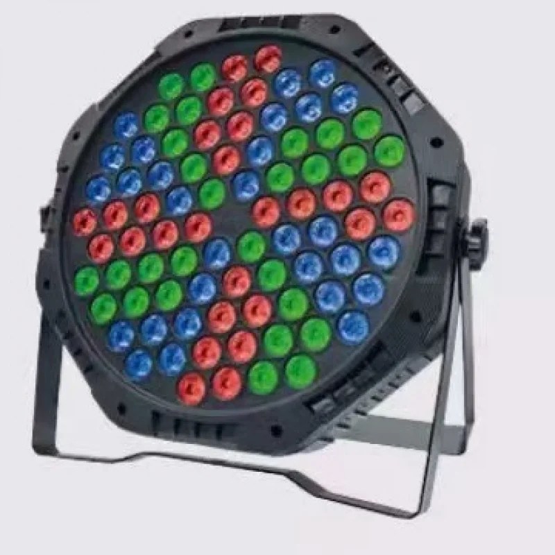 

Cross-Border Hot-Selling 84 LED Par Single Color Full Color Private Model Bar KTV Wedding LED ing Atmosph