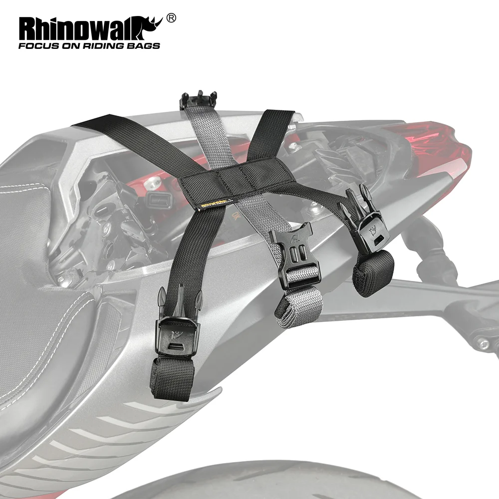 Rhinowalk Motorcycle Tail Bag Mounting Strap Fit MT2335 MT21610/20/30 MT2208/15/30 Back Saddle Bag Straps