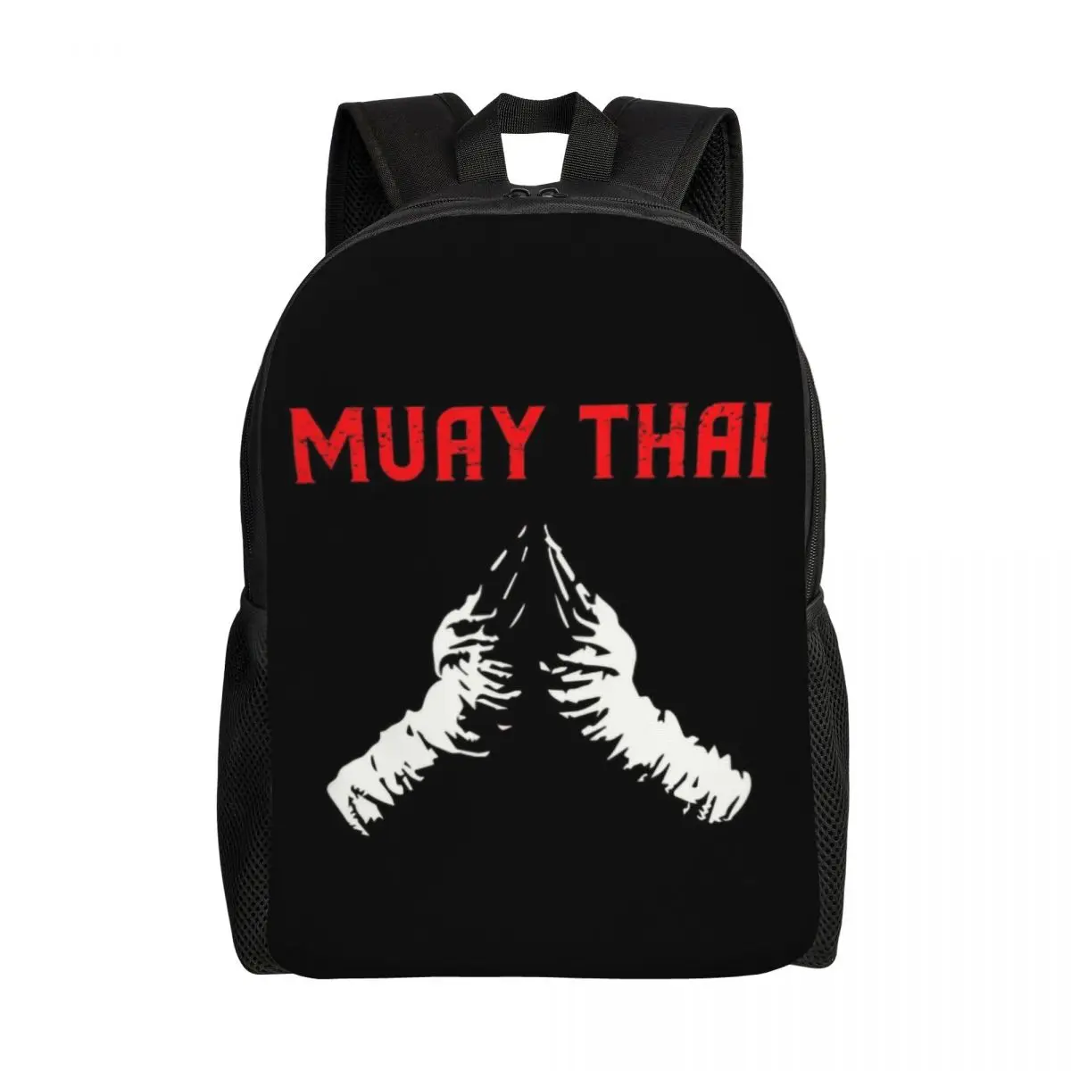 Miglior Muay Thai Fighter Backpack School Laptop Bookbag Combat Sports Boxing Gym Workout Fitness College Student Daypack Bags