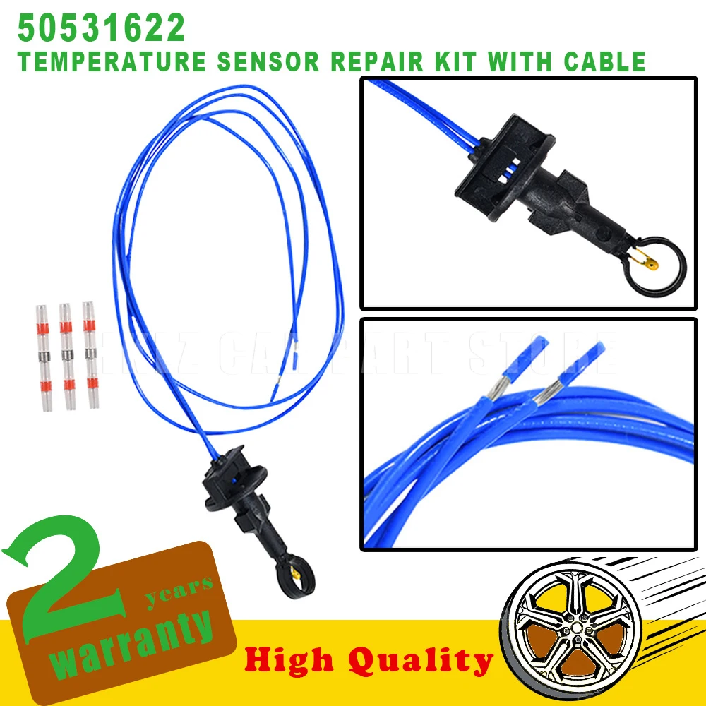 Car Accessories OEM 50531622 For Alfa Romeo Giulietta 940 2010-2020 New 1 Set Temperature Sensor Repair Kit With Cable