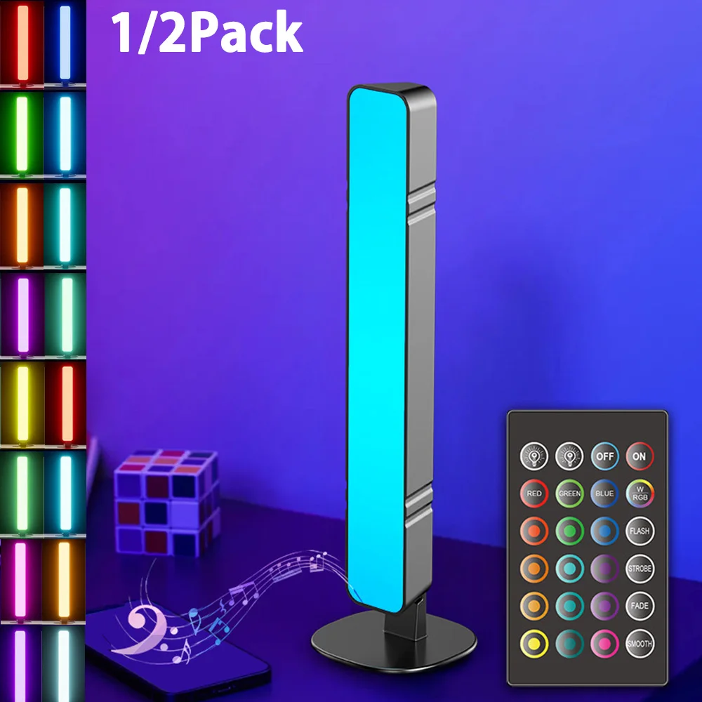 Listwy świecące LED USB RGB 16 zmieniające kolory podświetlenie telewizora z synchronizacją muzyki z lampą otoczenia i lampą rytmiczną do pokoju gry