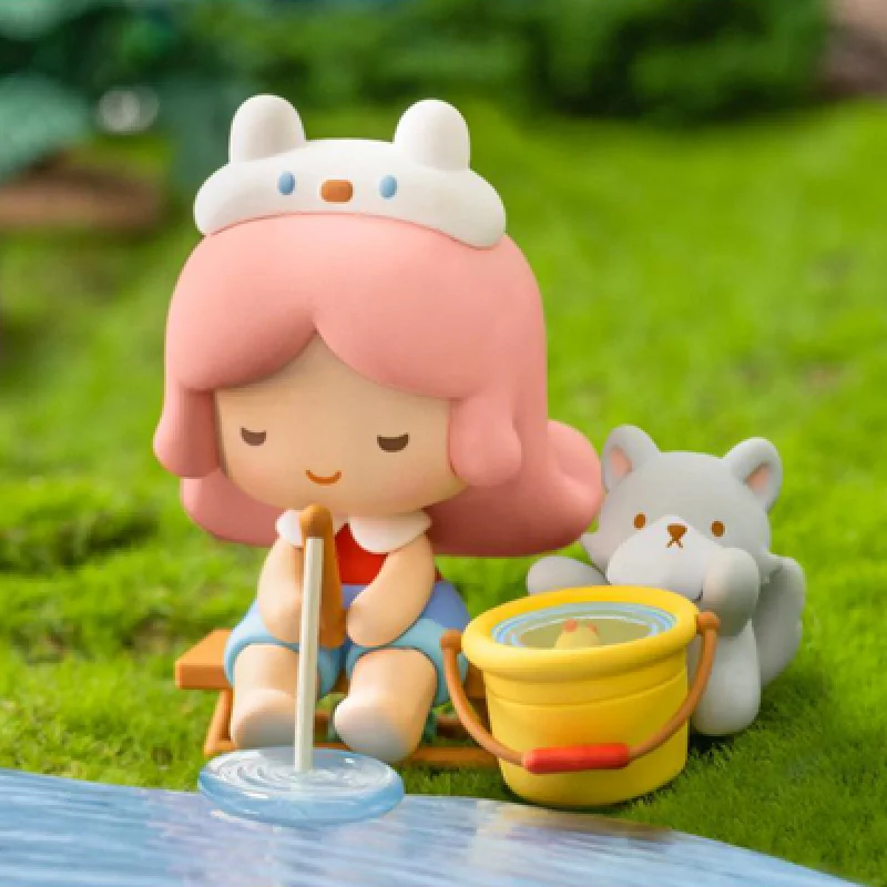 Mini World Rabbit Beauty Outing Series Blind Box Mystery Box Toys Doll Cute Anime Figure Desktop Ornaments Gift Collection