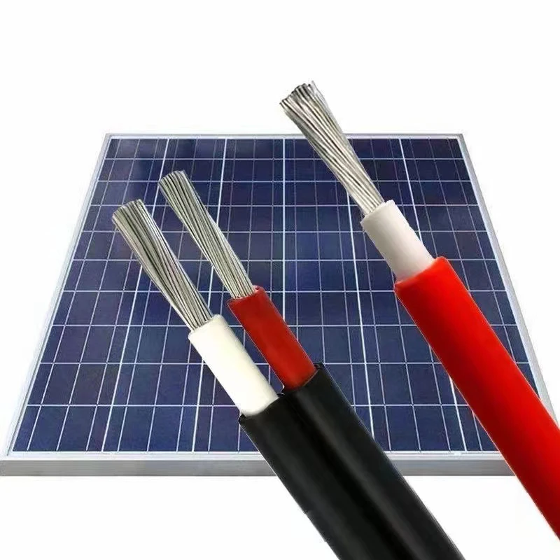 Cable Solar de 4mm/6mm/8mm, 10mm, 16mm, 25mm, Conductor de cobre estañado, CC fotovoltaica XLPE