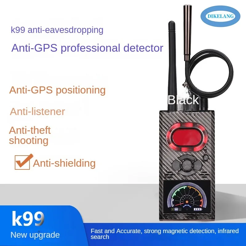 K99 Anti Candid Camera Detector Voor Auto Gps Tracking En Scanning Met Signaal Camera, Anti-Spyware En Anti-Diefstal Functie