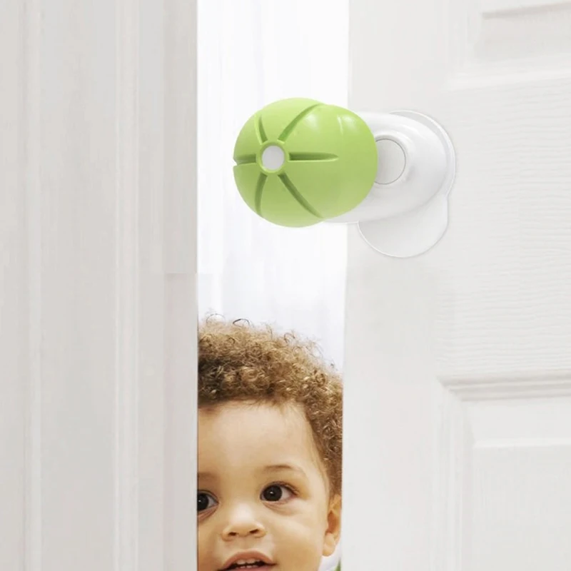 Arrêt de porte anti-pincement, protection de sécurité pour bébé, butées de porte de chambre à coucher, protection des enfants, rotation muette des