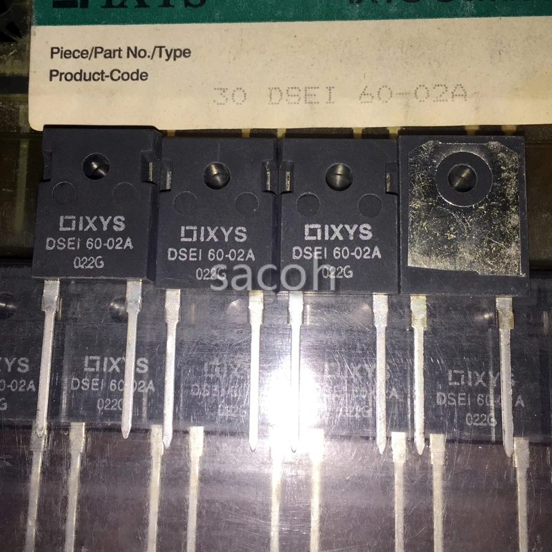 

(SACOH Electronic Components) DSEI60-02A 10Pcs 100% Brand New Original In Stock