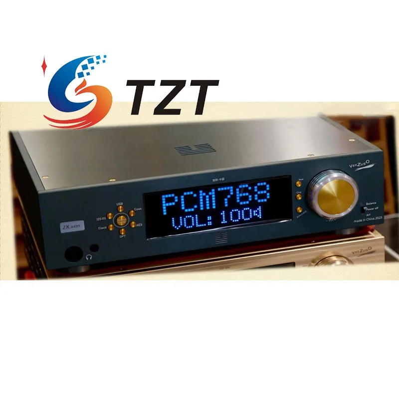 

TZT Phoenix Dual AK4499EX HiFi Decoder Class A Headphone Amplifier TCXO PLL Femtosecond Tuning USBXMOS216 DAC