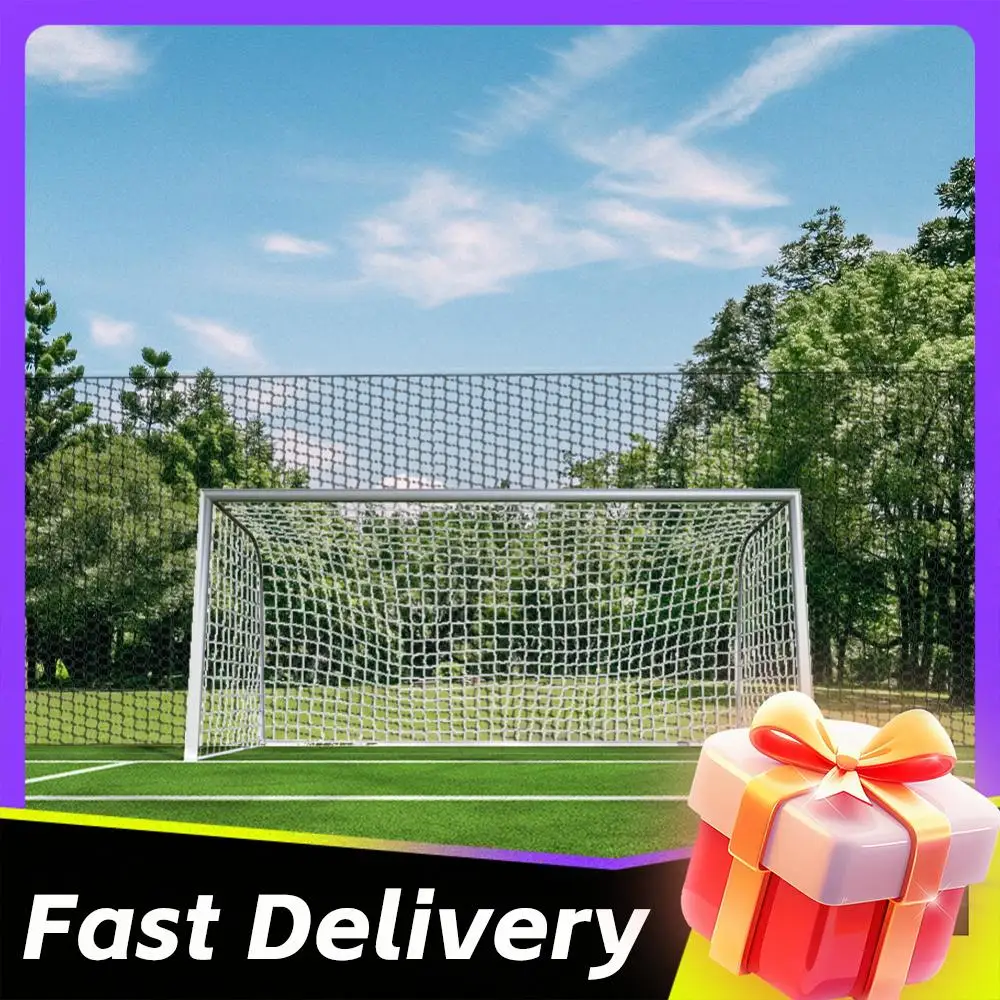 

Soccer Backstop Net Soccer Barrier Net Soccer Practice Sports Netting Practice Net for Backyard Soccer Training