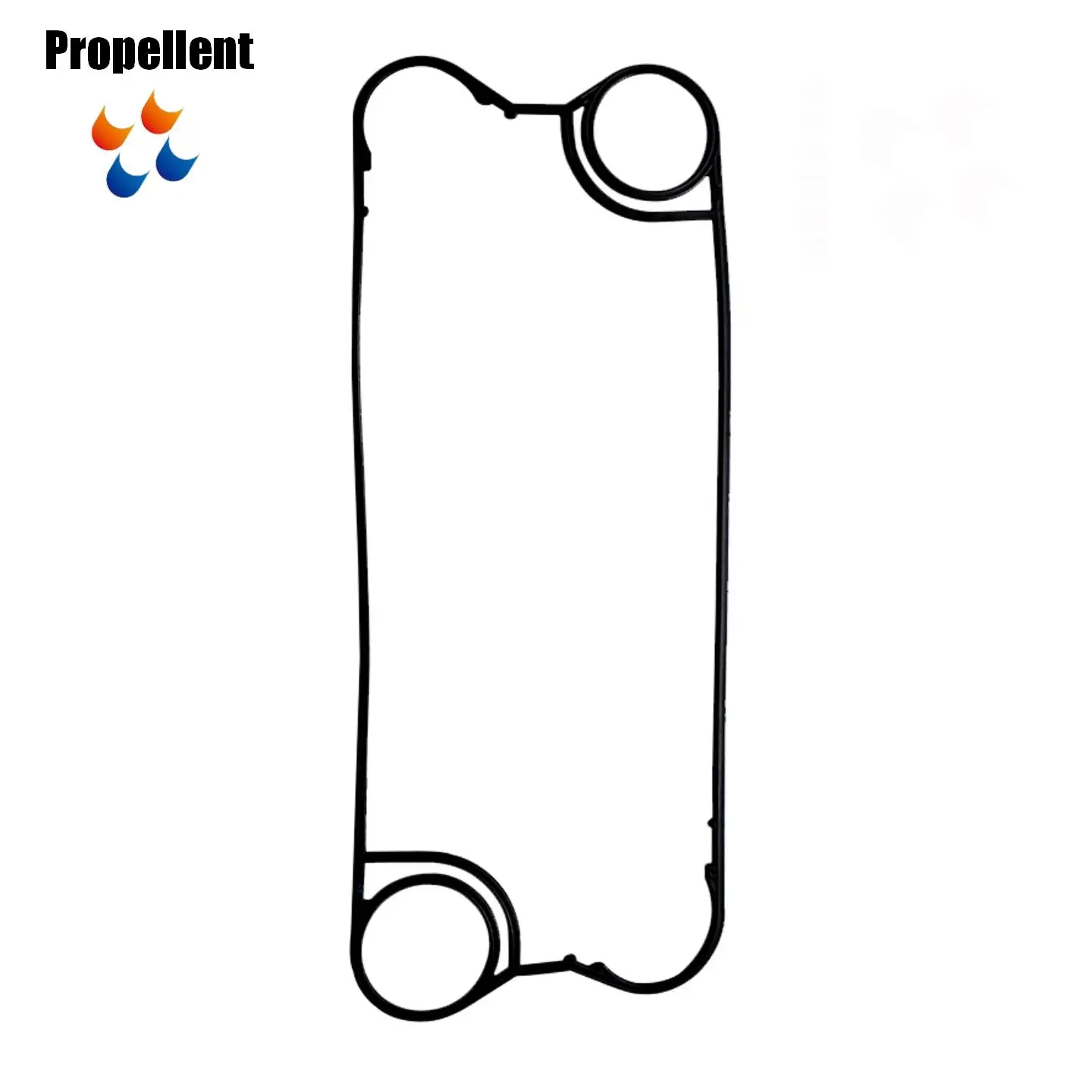 NT150L Gasket for Heat Exchanger Acid Alkali Resistant EPDM Heat Exchanger Gaskets for Water Treatment Plants