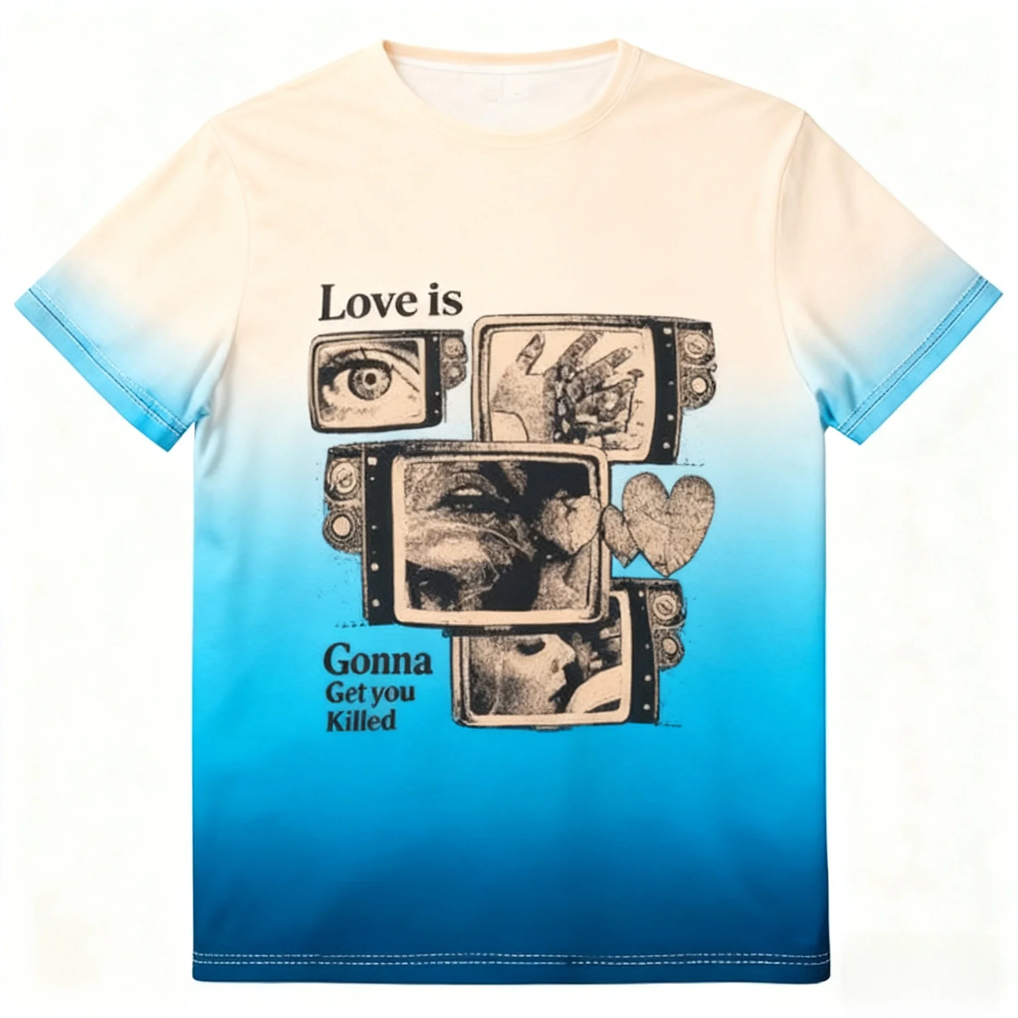 تيشيرتات جديدة مطبوعة ثلاثية الأبعاد من البوليستر بأكمام قصيرة لعام 2025 مطبوعة على طراز ملصق الفيلم للرجال والنساء سريعة الجفاف وقابلة للتنفس #4