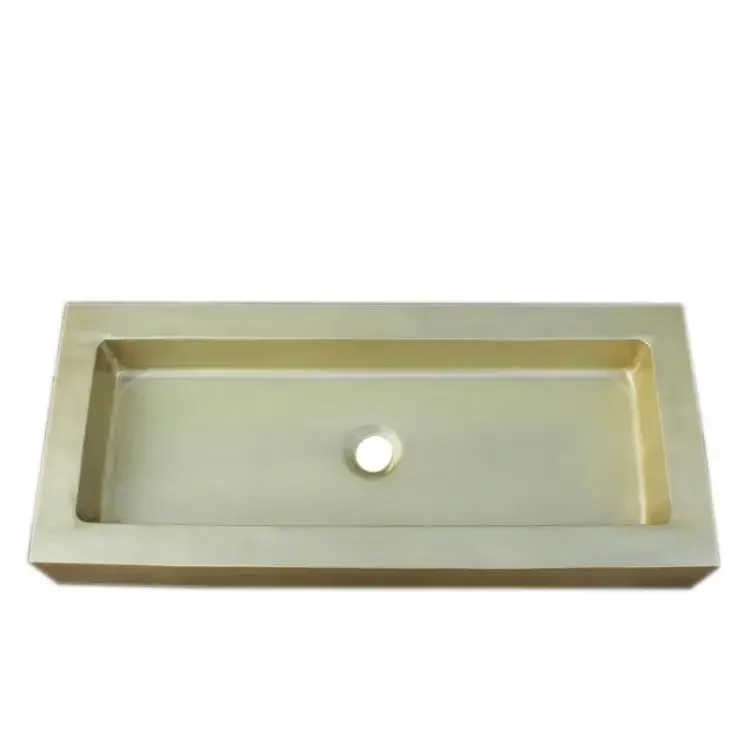 Household hand and face wash bar basin pure copper single product sink wash basin sink vegetable wash basin