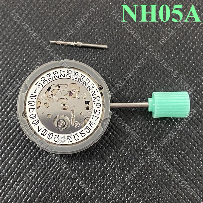 新しい-nh05a-自動機械式ムーブメント女性用シングルカレンダー-nh05-ムーブメント時計アクセサリー