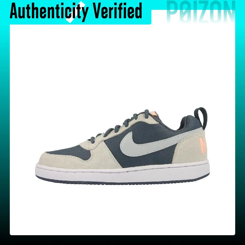 Zapatillas Nike Court Borough Skateboard para Mujer, de Caña Baja, Azul y Verde 861533-400