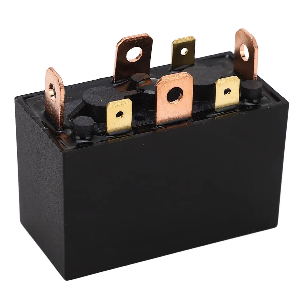 Relay Contactor 100A 12V Winch Relay 7 Pin Black Split Charging Relay Truck Winch Relay ATV