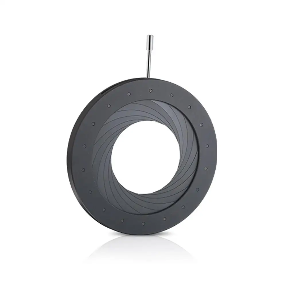 Adjustable Mechanical Aperture 4-60mm Optical Iris Microscope Laser Condenser Camera Adapter Accessories