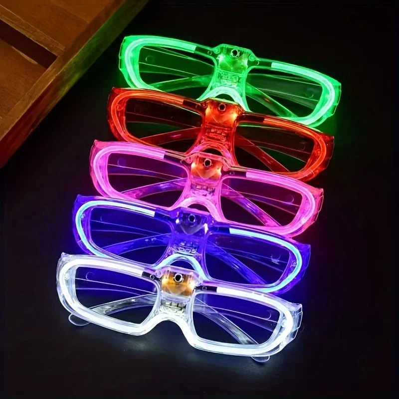 1pcs, LED Glasses Night Lighting Party Supplies, Glow Glasses for Valentine's Day, Birthday Party, New Year Party