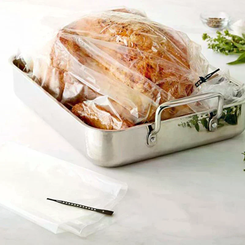 Heat Resistance Nylon-Blend Slow Cooker Liner Roasting Turkey Bag 10PCS