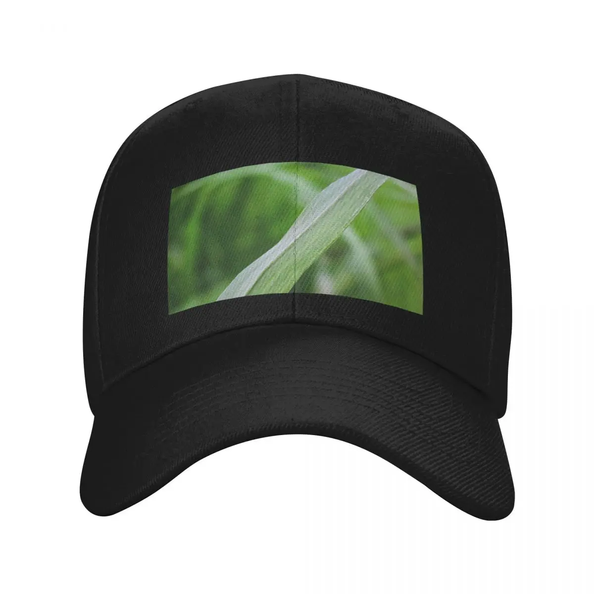 Fashion Blade Of Grass Leaf baseball cap High-Quality Texture Caps Men