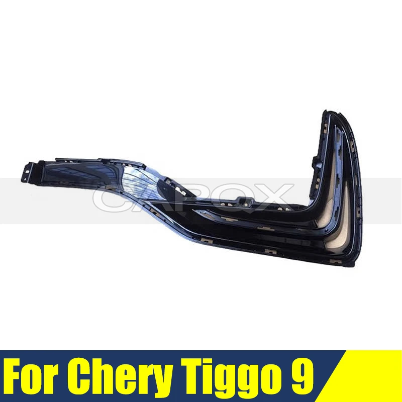 

Front Bumper Fog Light Frame Cover For Chery Tiggo 9 Front Fog Lamp Frame Foglight Frame