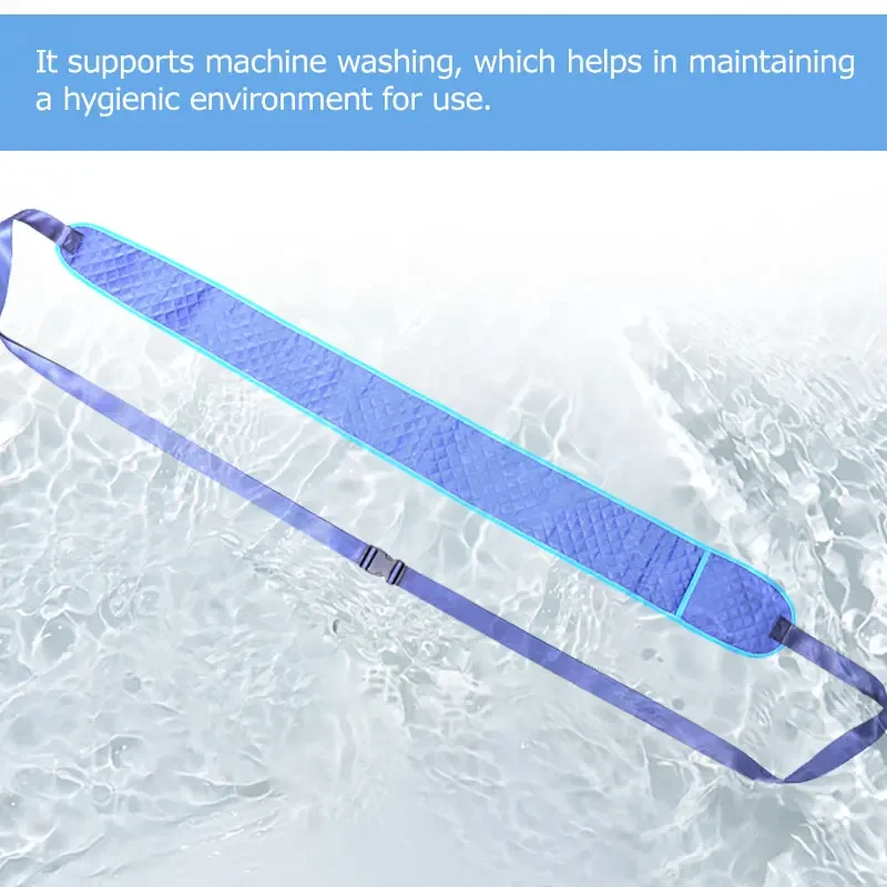 جهاز تحديد المواقع بأحزمة دوارة للكرسي المتحرك سريع التحرير أو حزام أمان للسرير، حزام رعاية المسنين #5