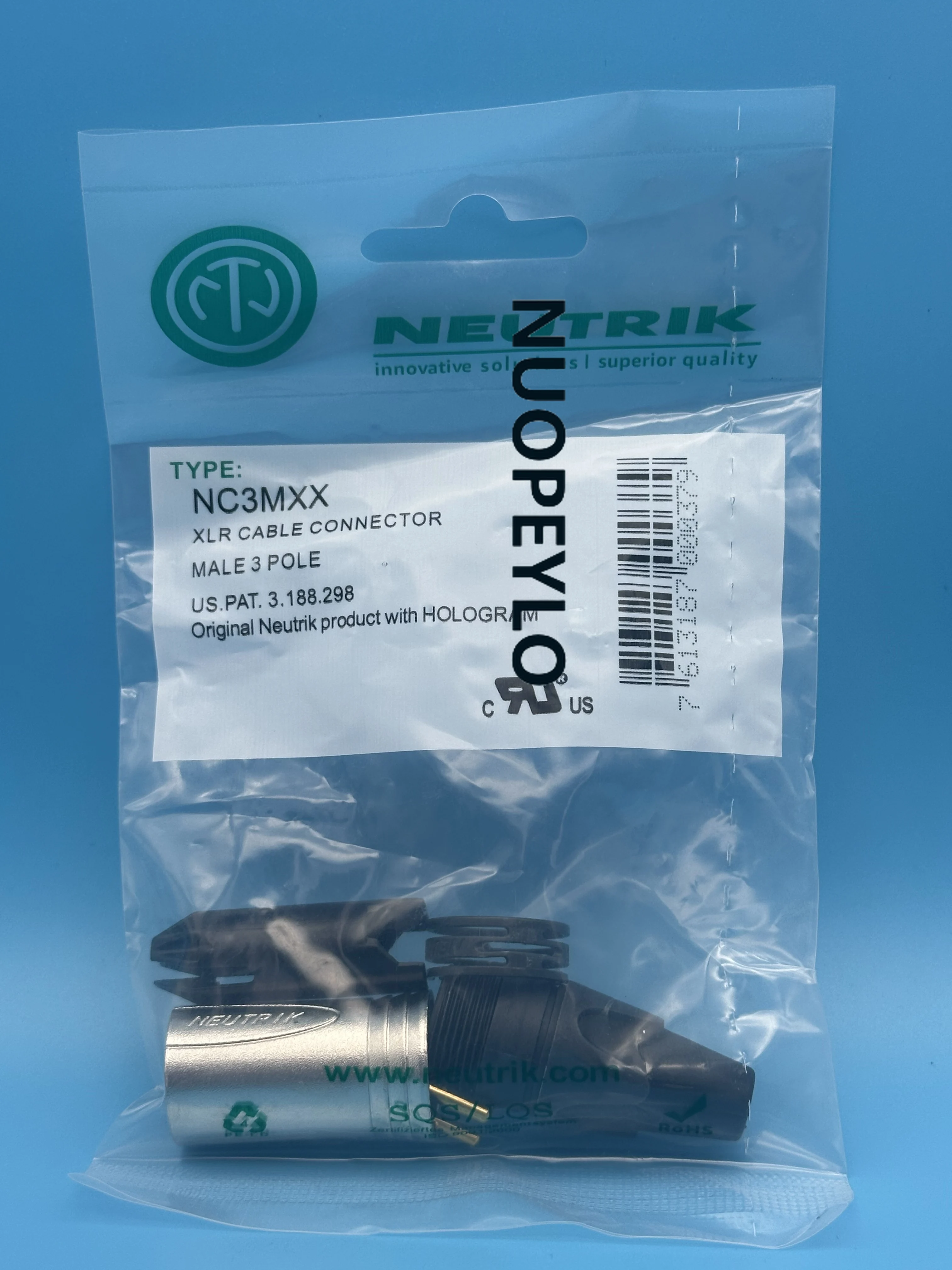 NEUTRIK connector NC3MXX & NC3 - Xlr Microphone Condenser ulasan dan harga