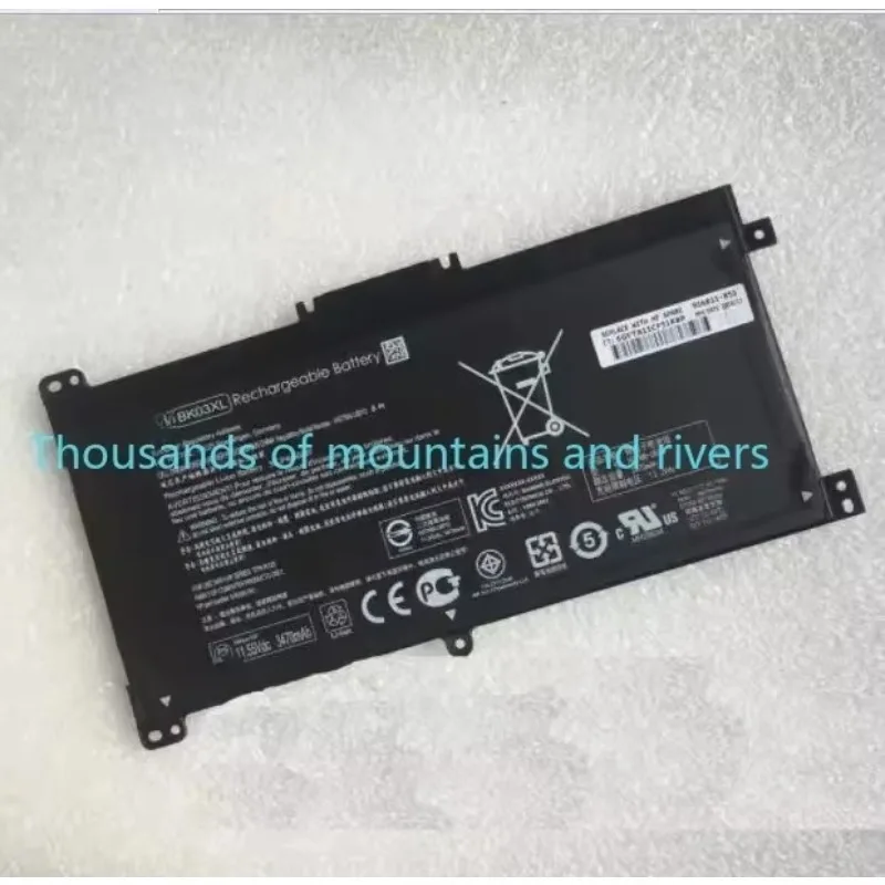 

WYORESY BK03XL 41.7WH 11.55V laptop battery For HP Pavilion X360 14-BA 14-BA008TU 14-BA103TU 14-BA159TX spare rechargeable batte