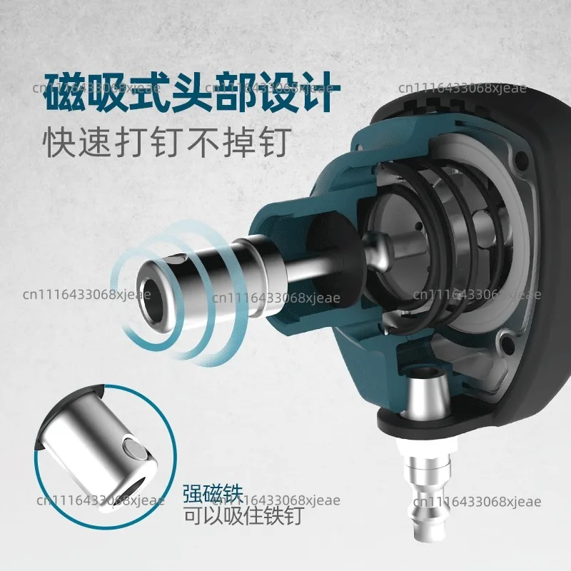 Woodworking Mini Palm Pneumatic Hammer Round Ocean Steel Nail Scattered Hammer Palm Air Hammer