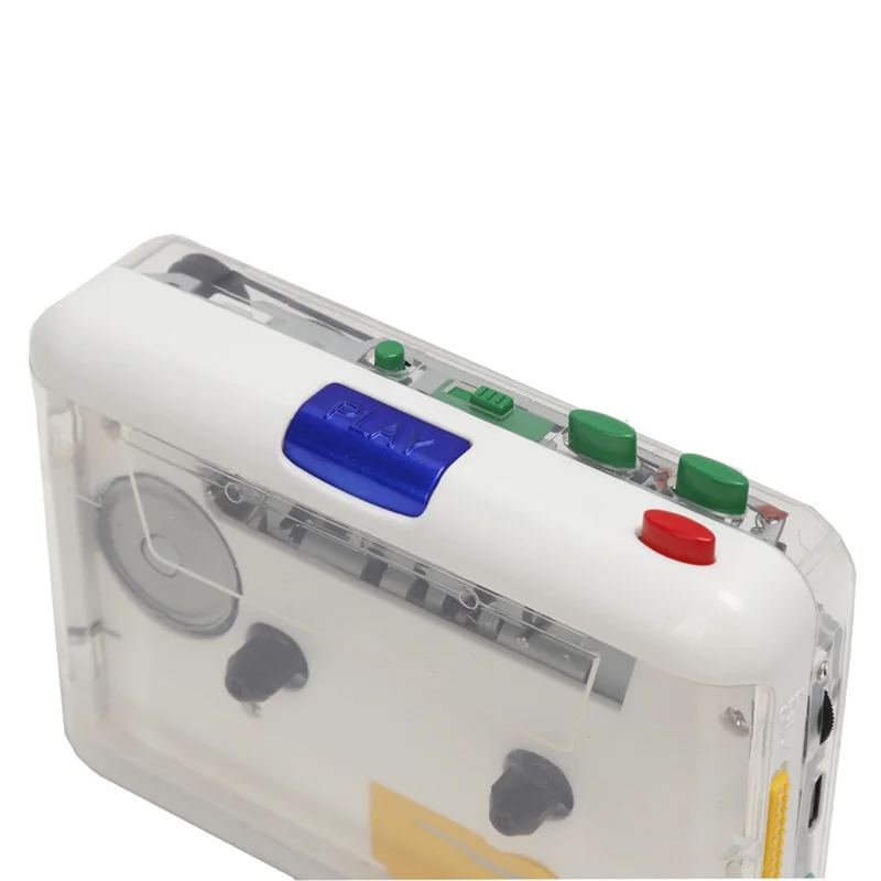 CLCU Multi Purpose Cassette Player MP3/CD Audio Auto Reverse USB Cassette Tape Player Built In Mic Cassette Mp3 Walkman